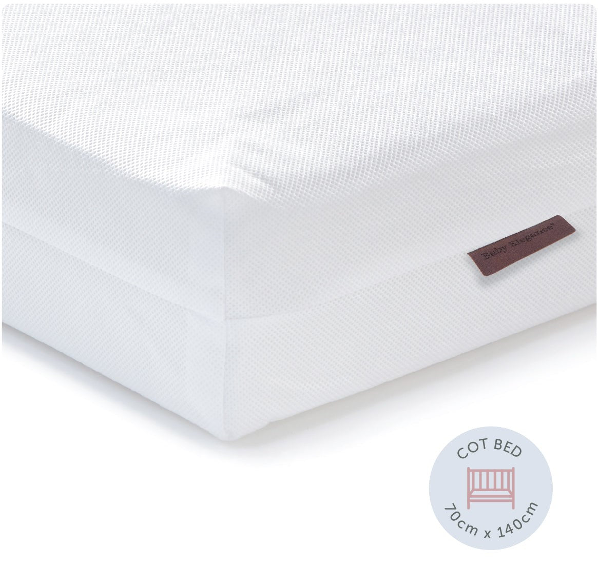 Baby Elegance Eco Fibre Cot Bed Mattress 140 x 70 cm