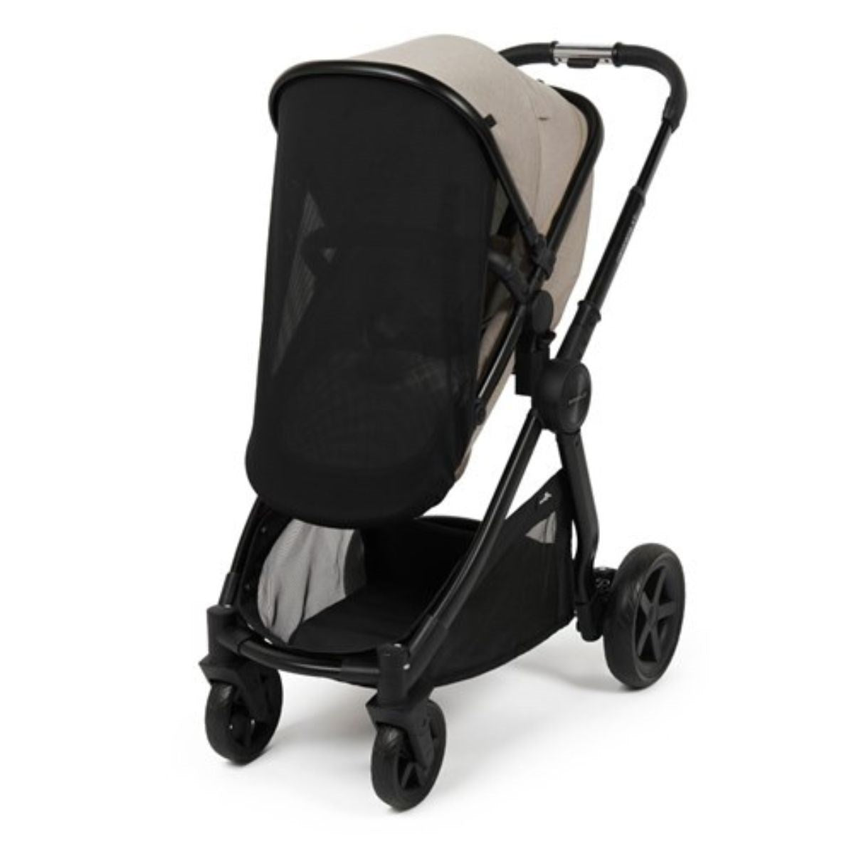 BabyLo Panorama XTi Premium Bundle & Travel System, Almond, Maxi Cosi Kori & Iora