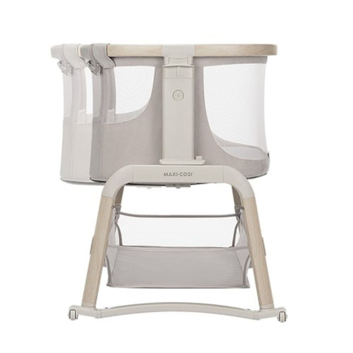 BabyLo Panorama XTi Premium Bundle & Travel System, Almond, Maxi Cosi Kori & Iora
