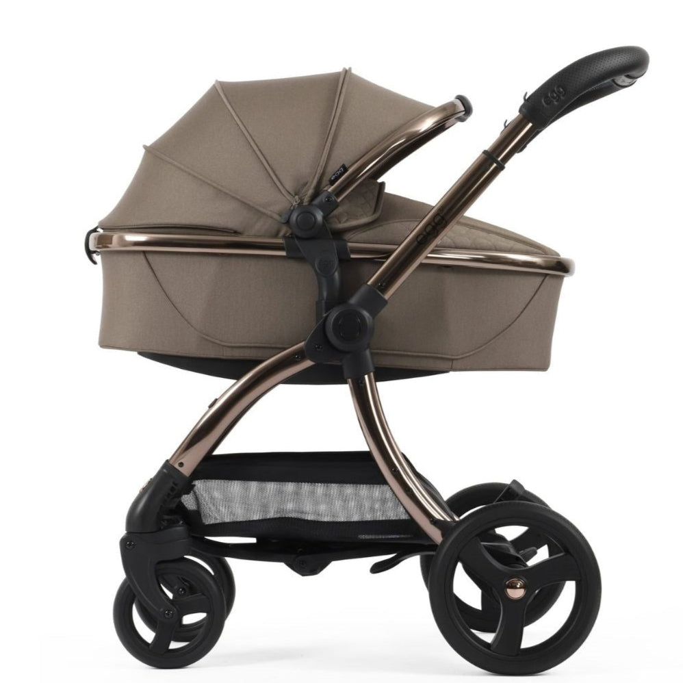Egg 3 Premium Travel System Bundle in Mink, With Car Seat & Base
