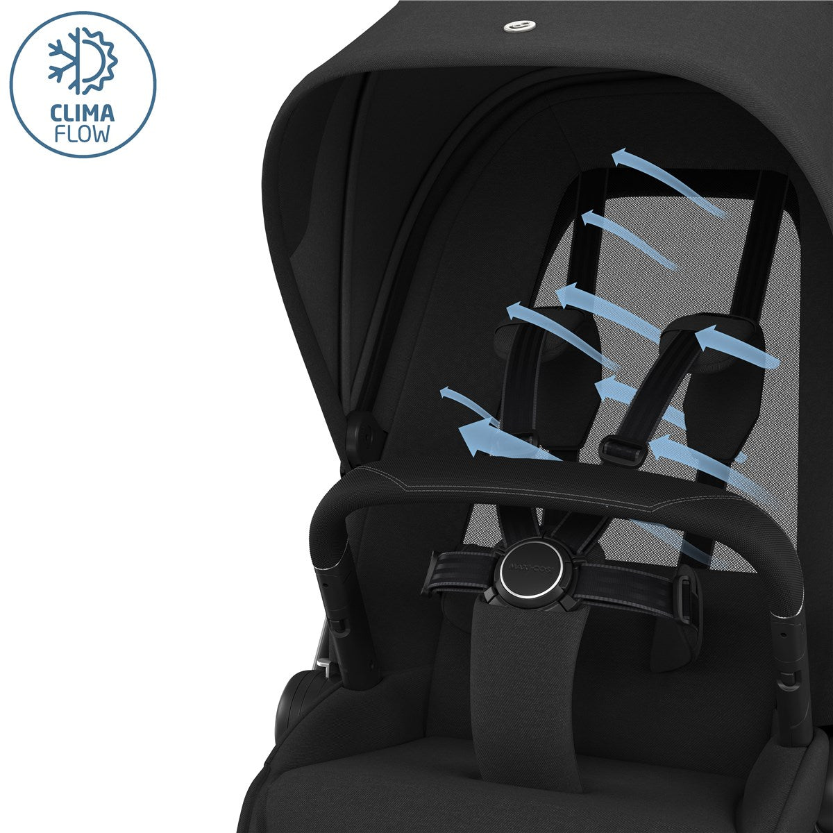 Maxi-Cosi Fame Essential Travel & Nursery Bundle, Twillic Black