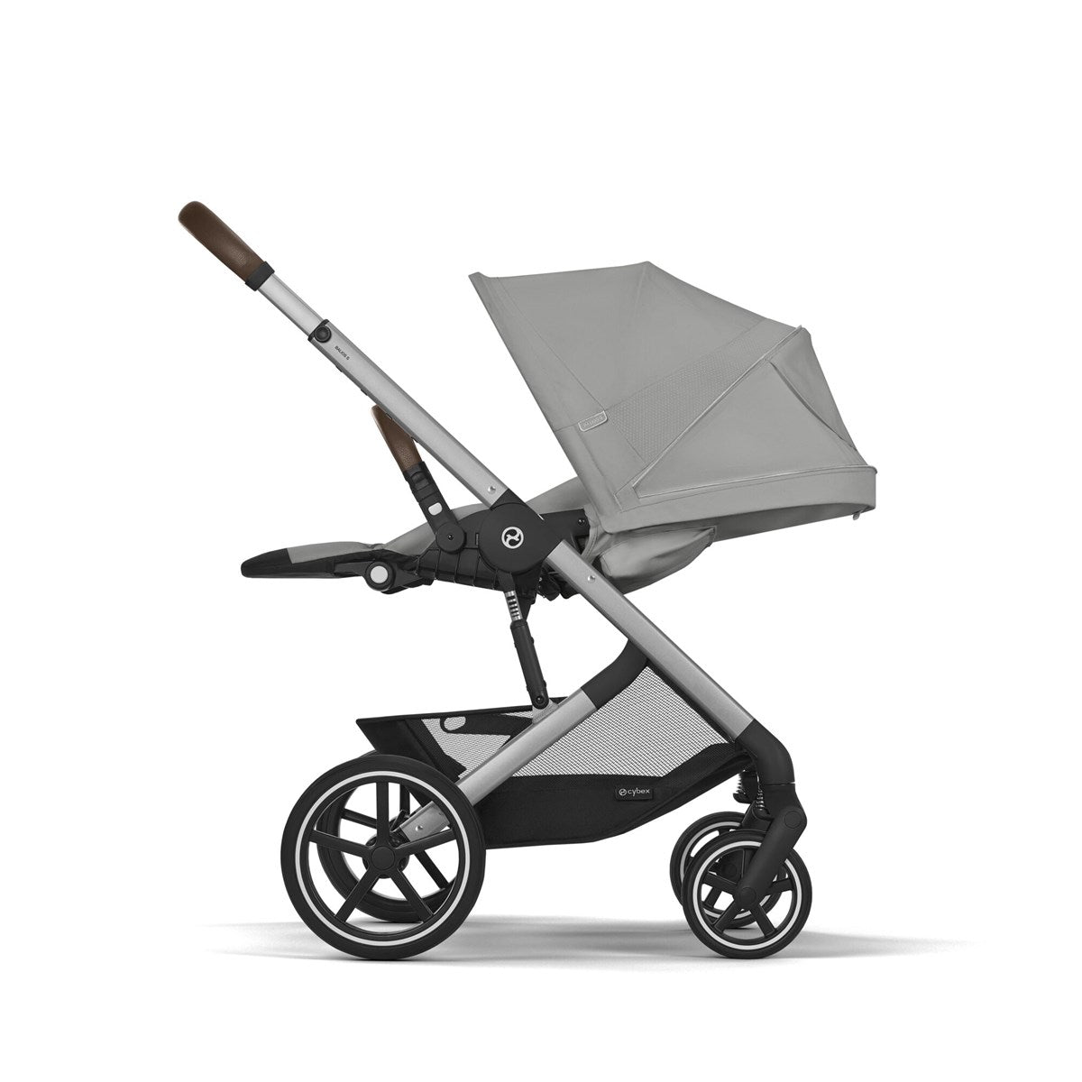 Cybex Balios S Lux Pushchair + Cot, Stone Grey
