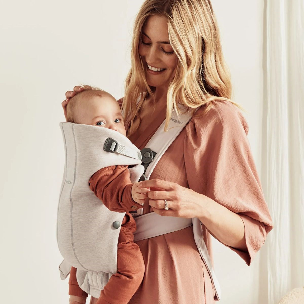 BabyBjorn Baby Carrier Mini, 3D Jersy