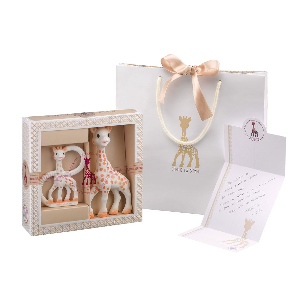 Sophie La Girafe Sophisticated Teether Set & Gift Box