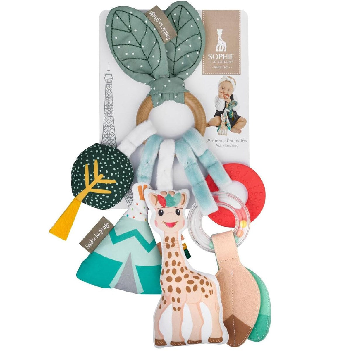 Sophie La Girafe Baby Soft Activity Ring Toy