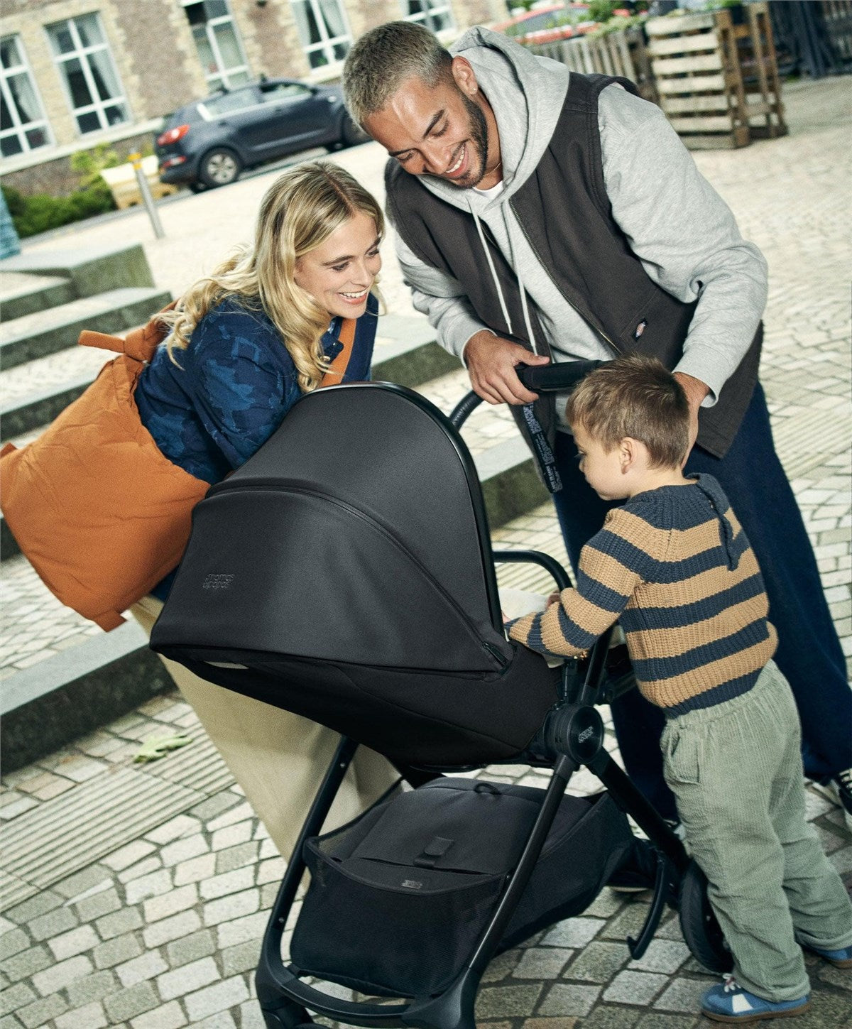 Mamas & Papas Vardo 6 Piece Pram Bundle, Noir