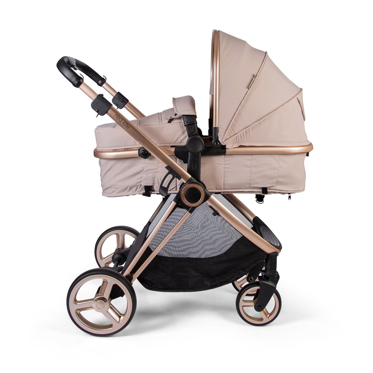 Red Kite Push Me Pace i Travel & Nursery Bundle, Latte
