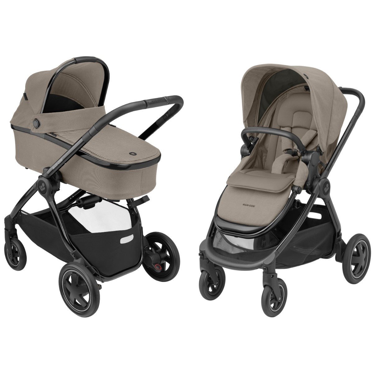 Maxi-Cosi Adorra Luxe Pram & Pushchair, Twillic Truffle
