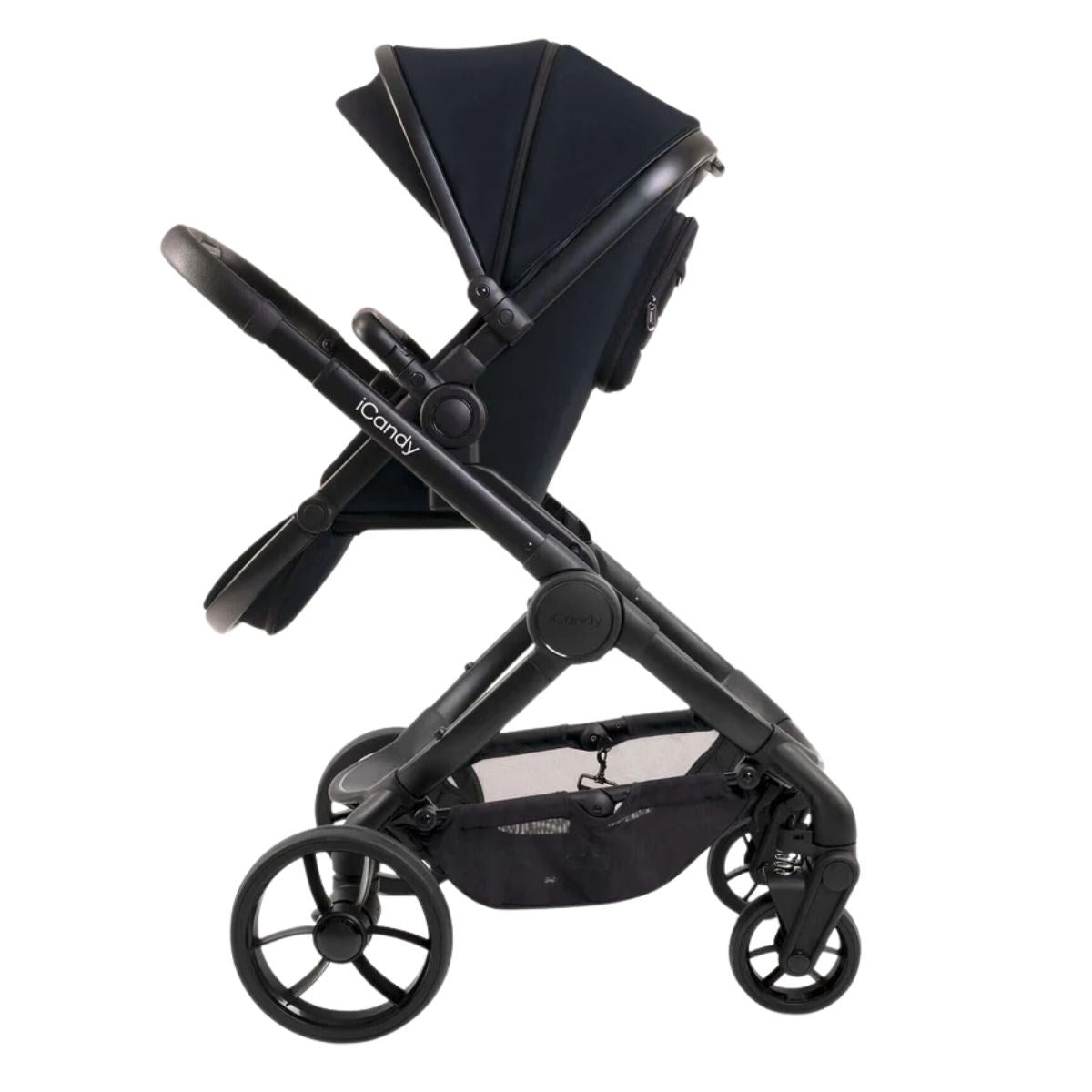 iCandy Peach 7 Travel System With Cybex Cloud T & Base T, Black