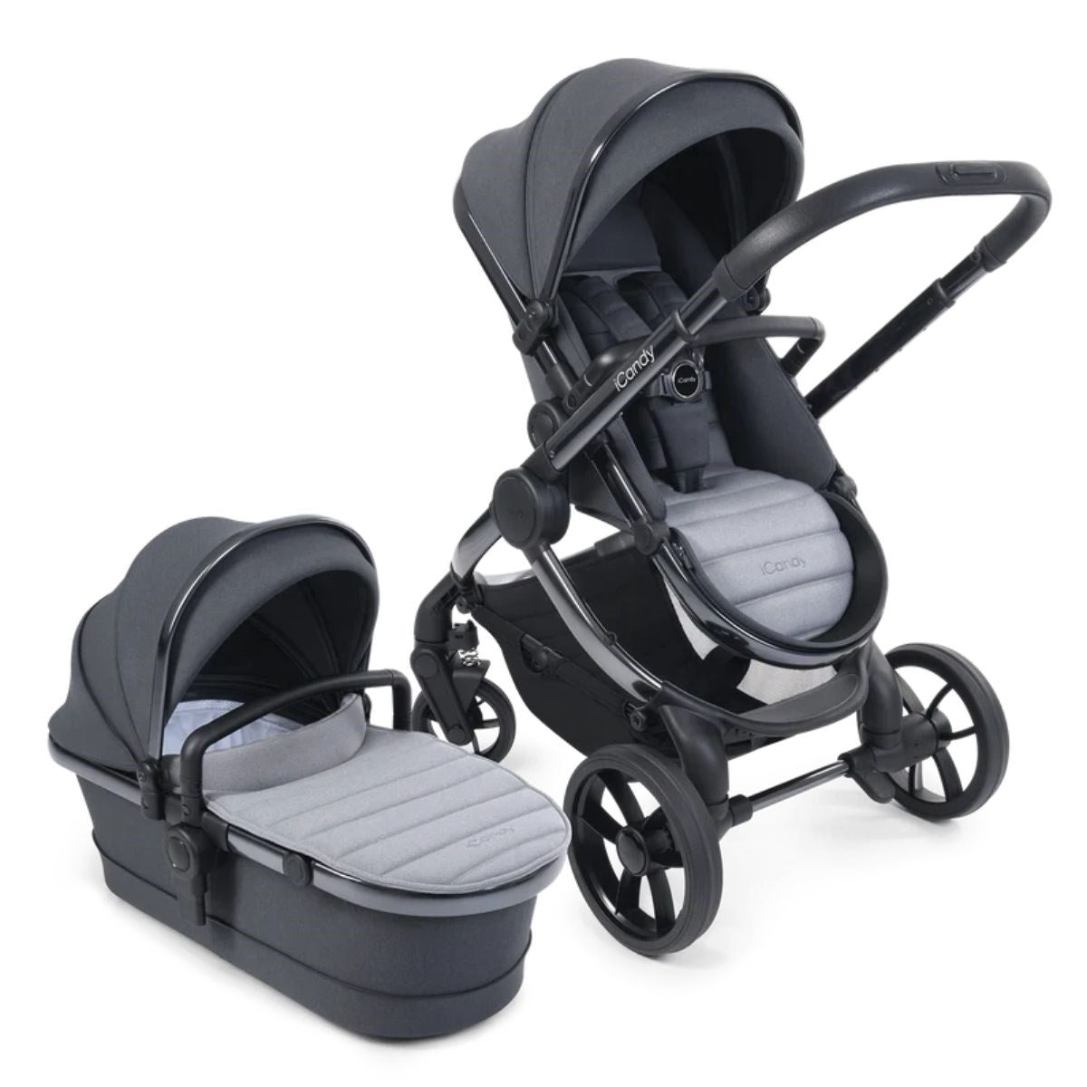 iCandy Peach 7 Travel System With Cybex Cloud T & Base T, Truffle