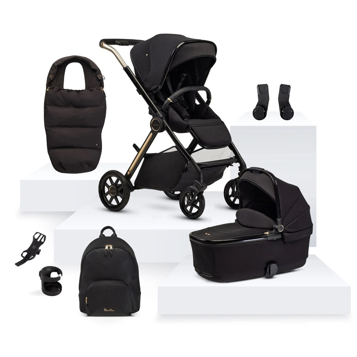 Silver Cross Reef 2 Special Edition Pram & Pushchair, Espresso