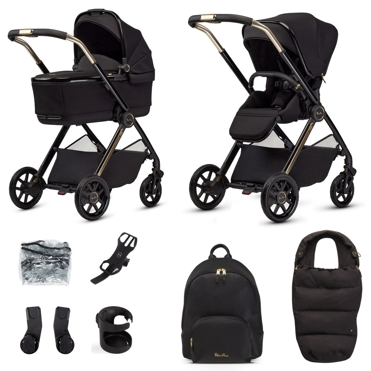 Silver Cross Reef 2 Special Edition Pram & Pushchair, Espresso