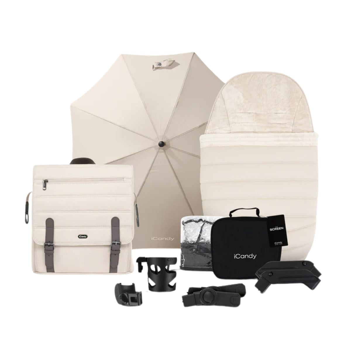 iCandy Peach 7 Luxury Travel System, Cybex Cloud T, Biscotti Edition