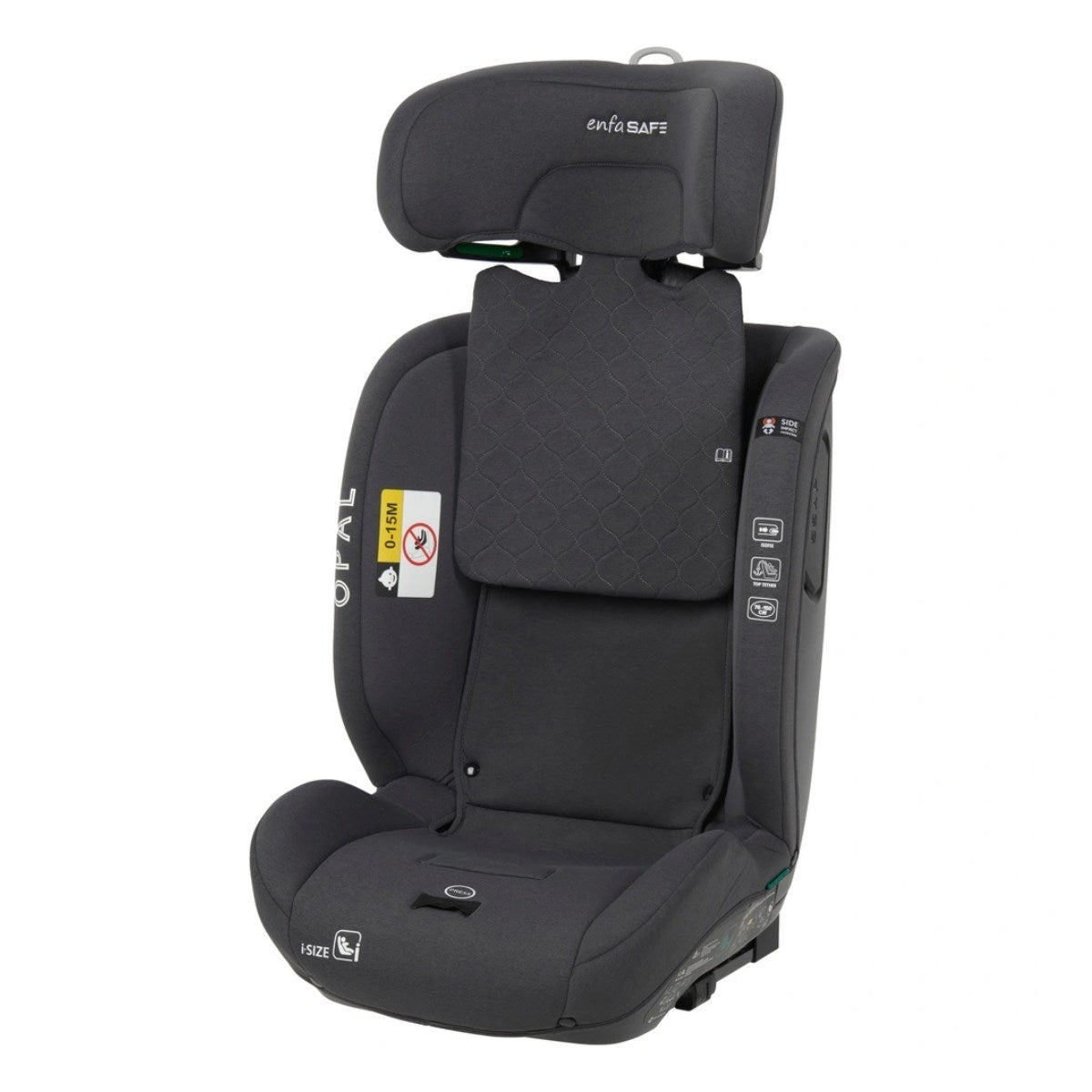 Enfasafe Opal i-Size Highback Booster Seat, 15m - 12 Years