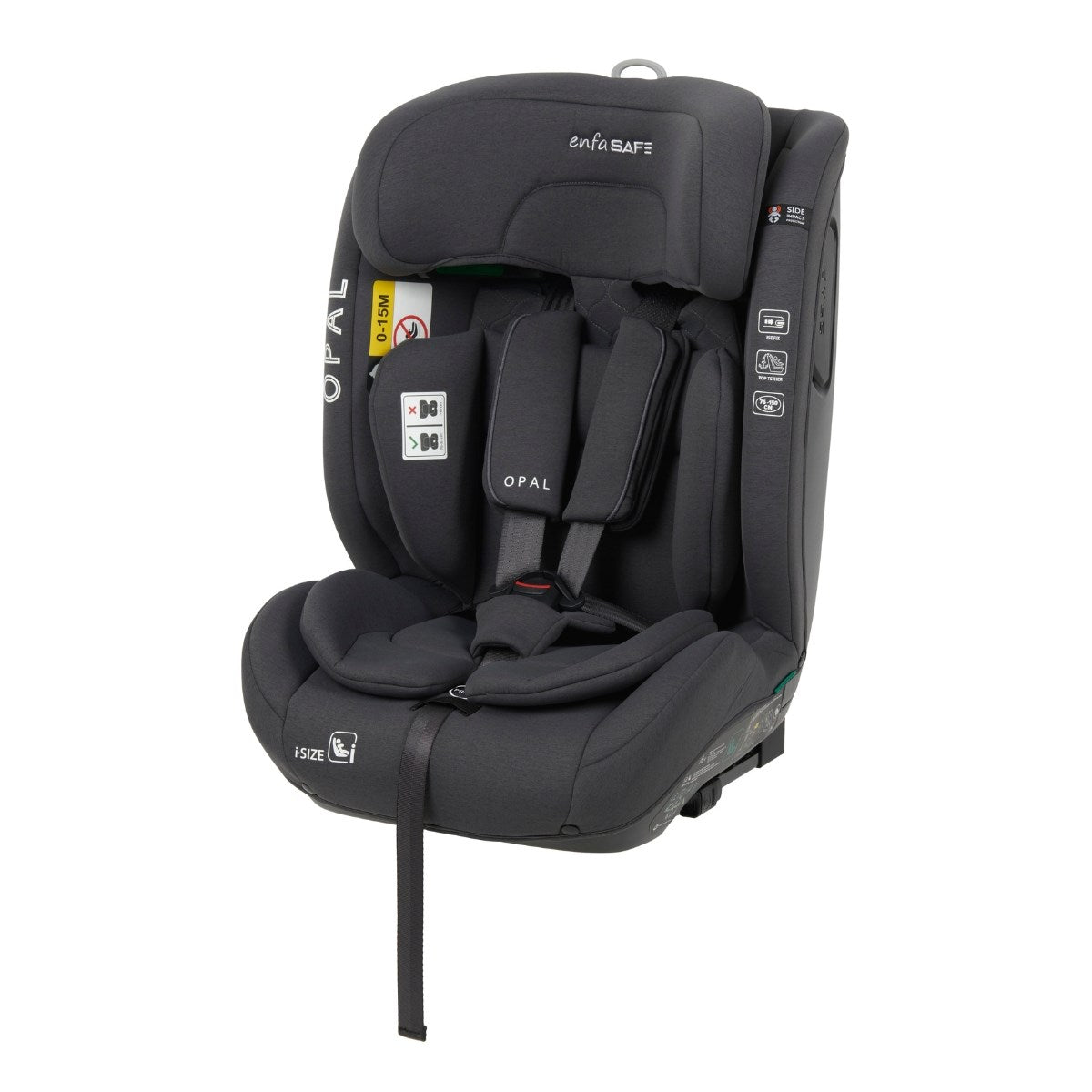 Enfasafe Opal i-Size Highback Booster Seat, 15m - 12 Years