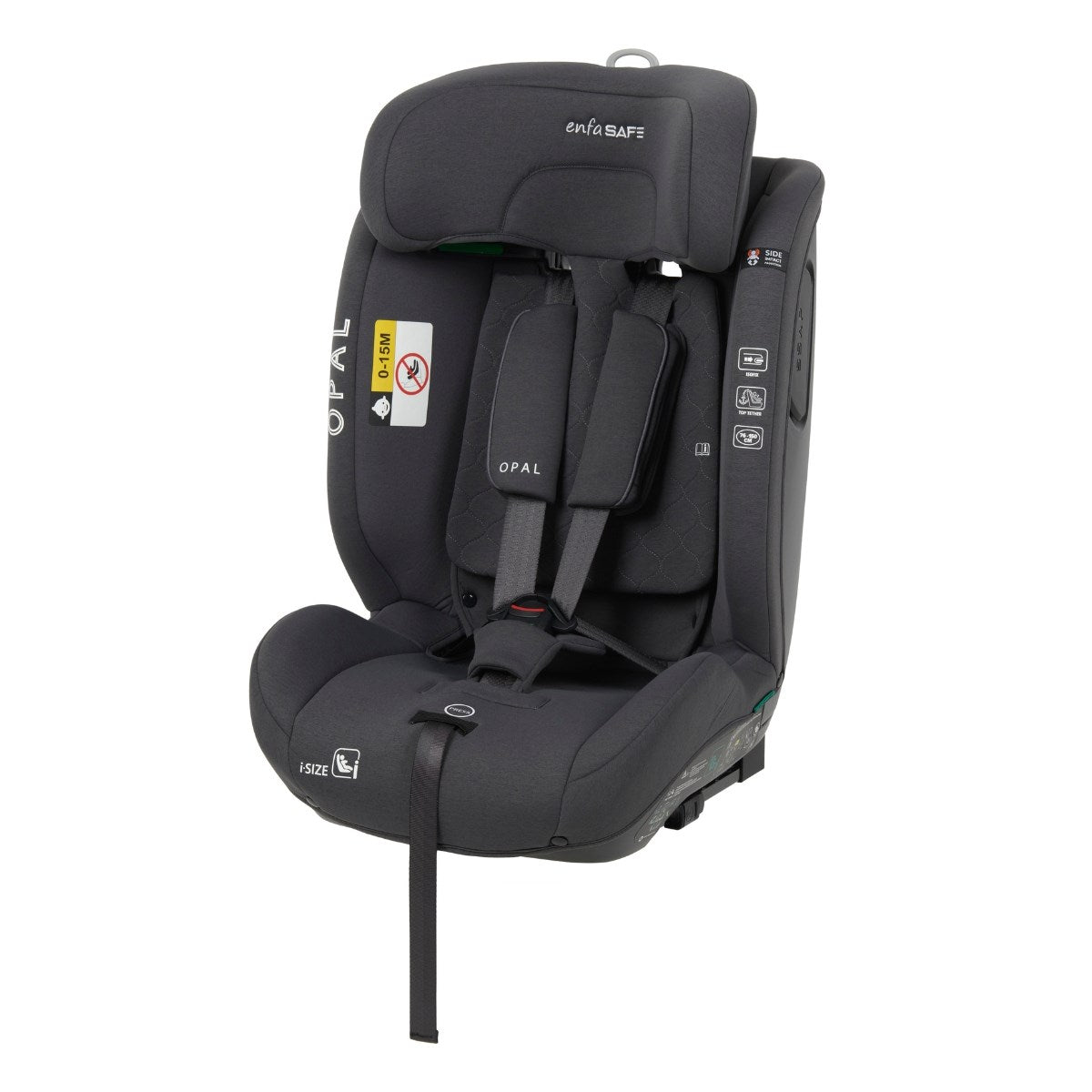 Enfasafe Opal i-Size Highback Booster Seat, 15m - 12 Years