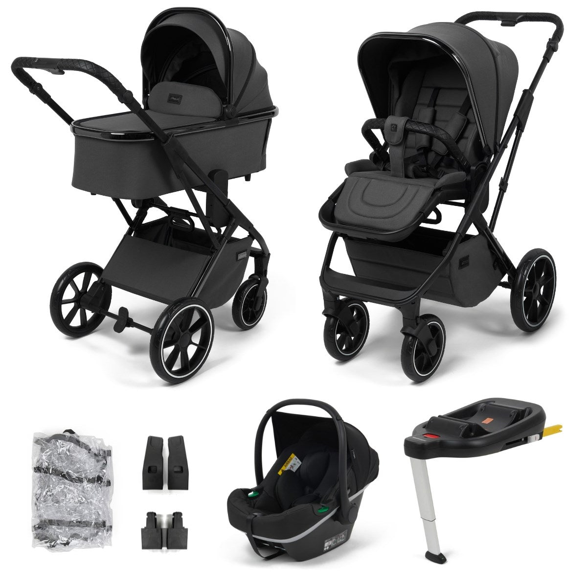 Zummi Cosmo 3in1 i-Size Travel System + Base, Galaxy Grey