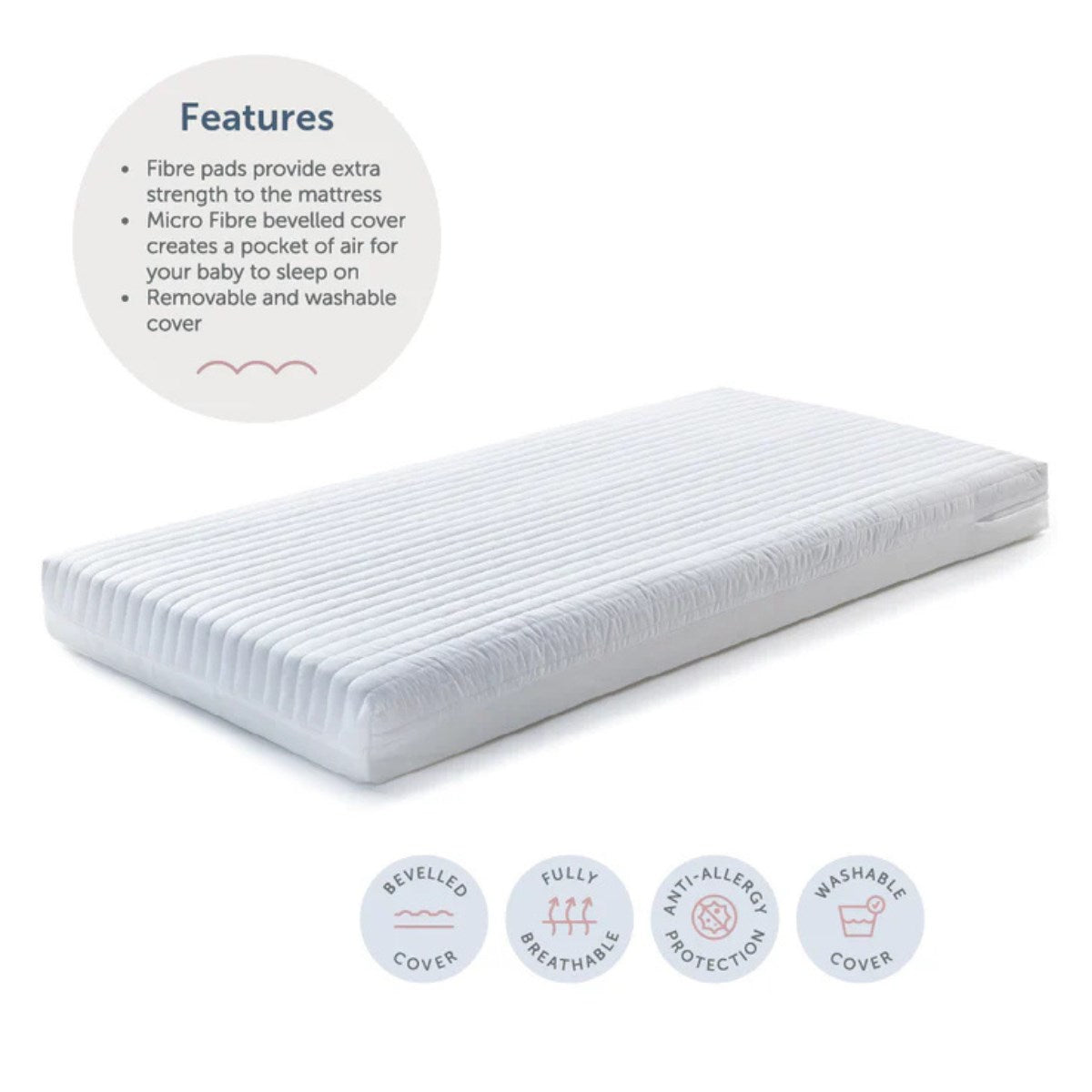 Baby Elegance Micro Pocket Spring Cot Mattress