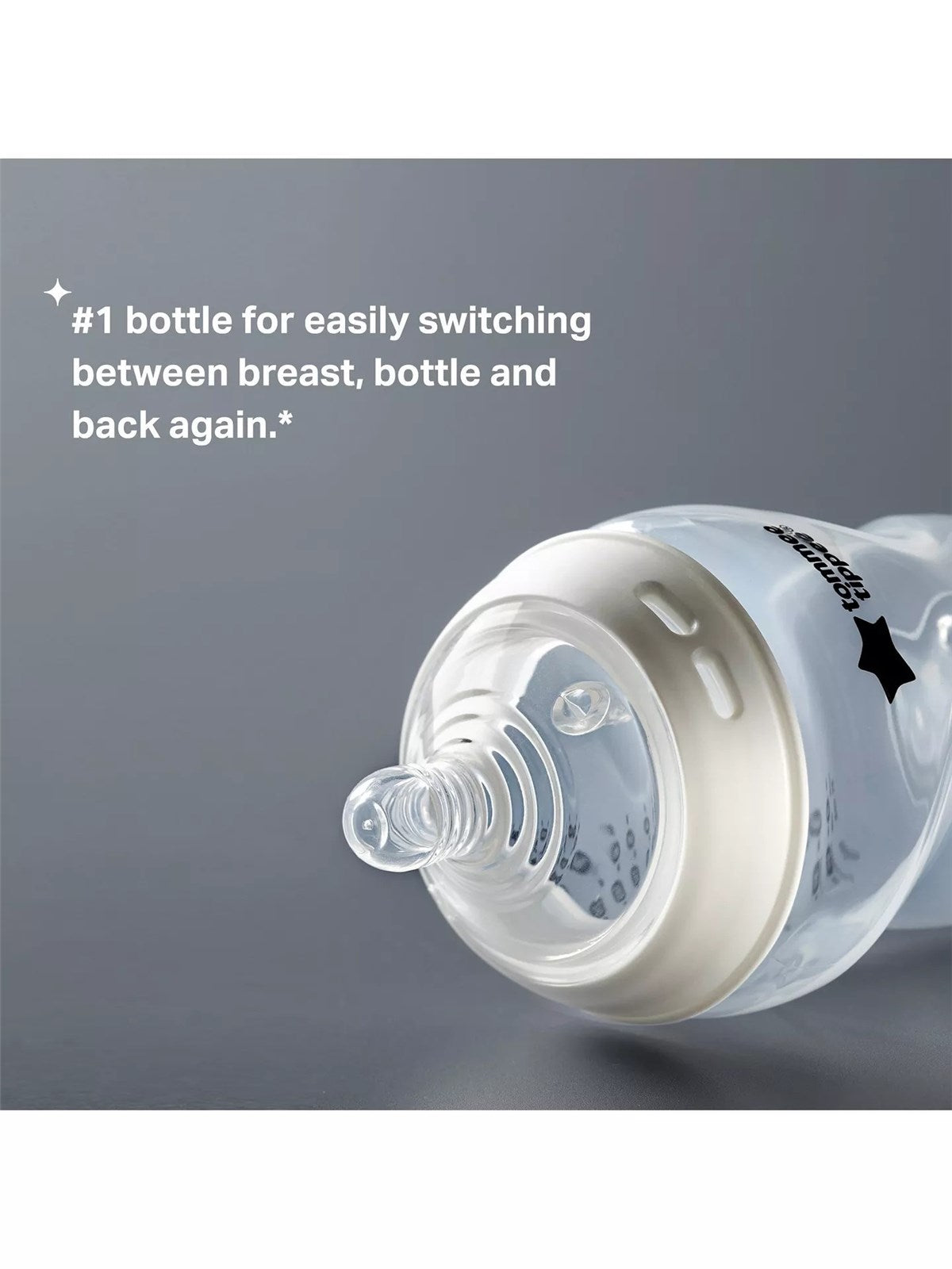 Tommee Tippee Natural Start Baby Bottles, 6 Pack