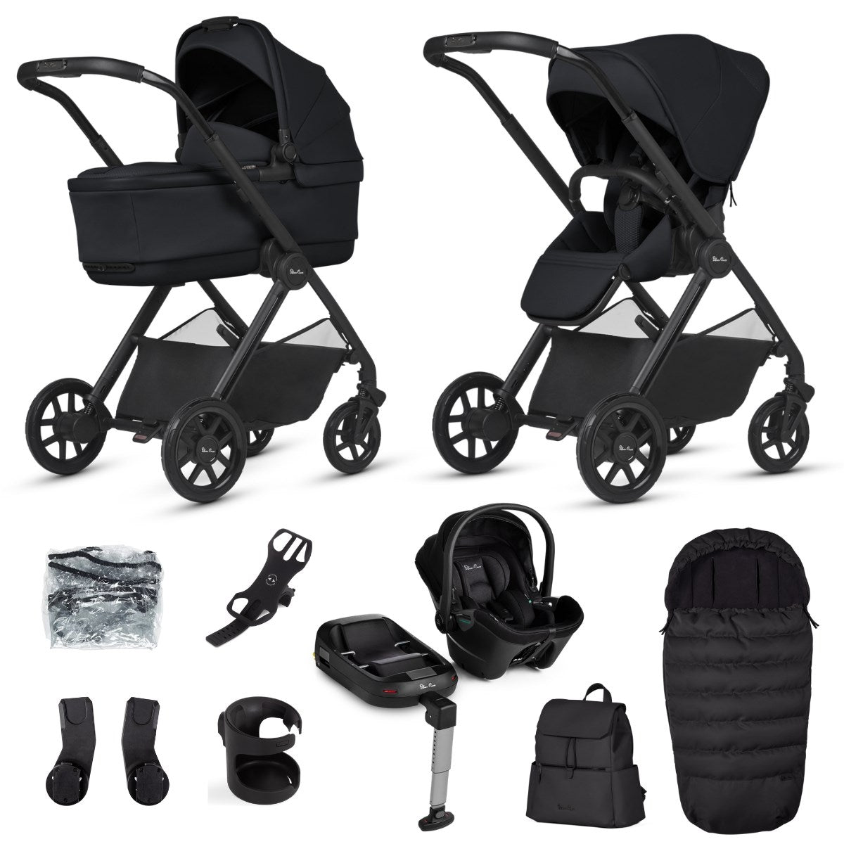 Silver Cross Reef 2 Travel System + Base Bundle, Space