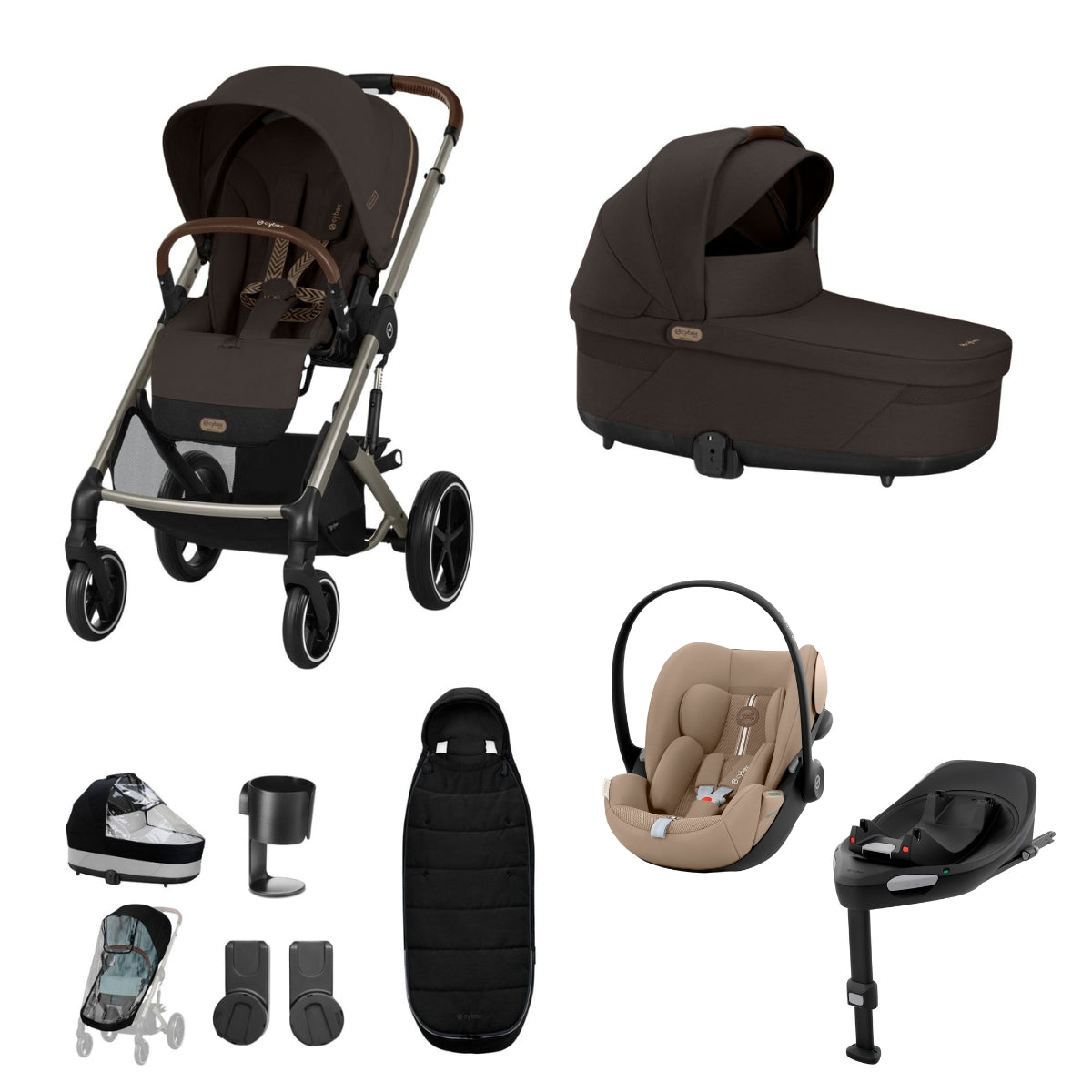 Cybex Balios S 10 Piece Travel System Bundle with Cloud G Plus