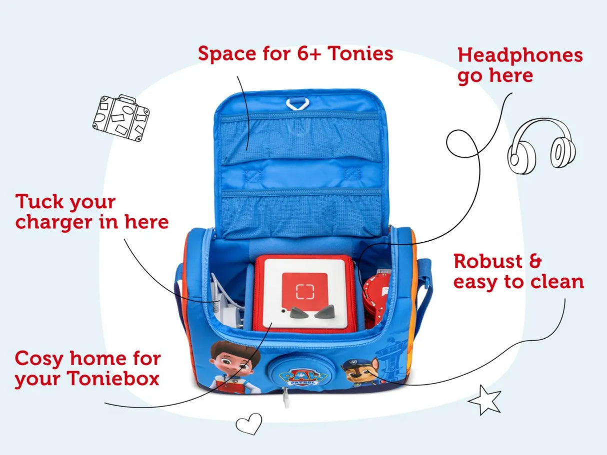 Tonies Listen And Play Bag - Paw Patrol