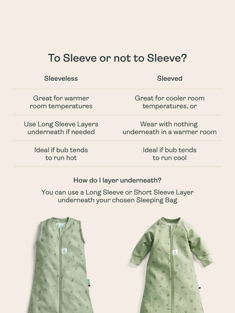 ergoPouch - Organic Winter Jersey Sleeping Bag - Savannah 3.5 TOG