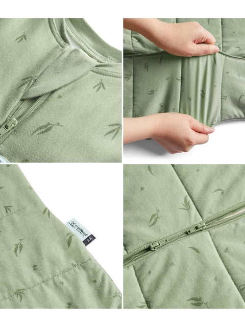 ergoPouch - Organic Winter Jersey Sleeping Bag - Sage 3.5 TOG