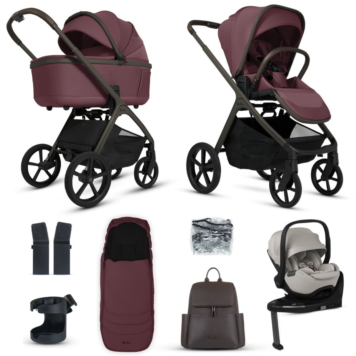 Silver Cross Cove Ultimate 360 Travel System Bundle