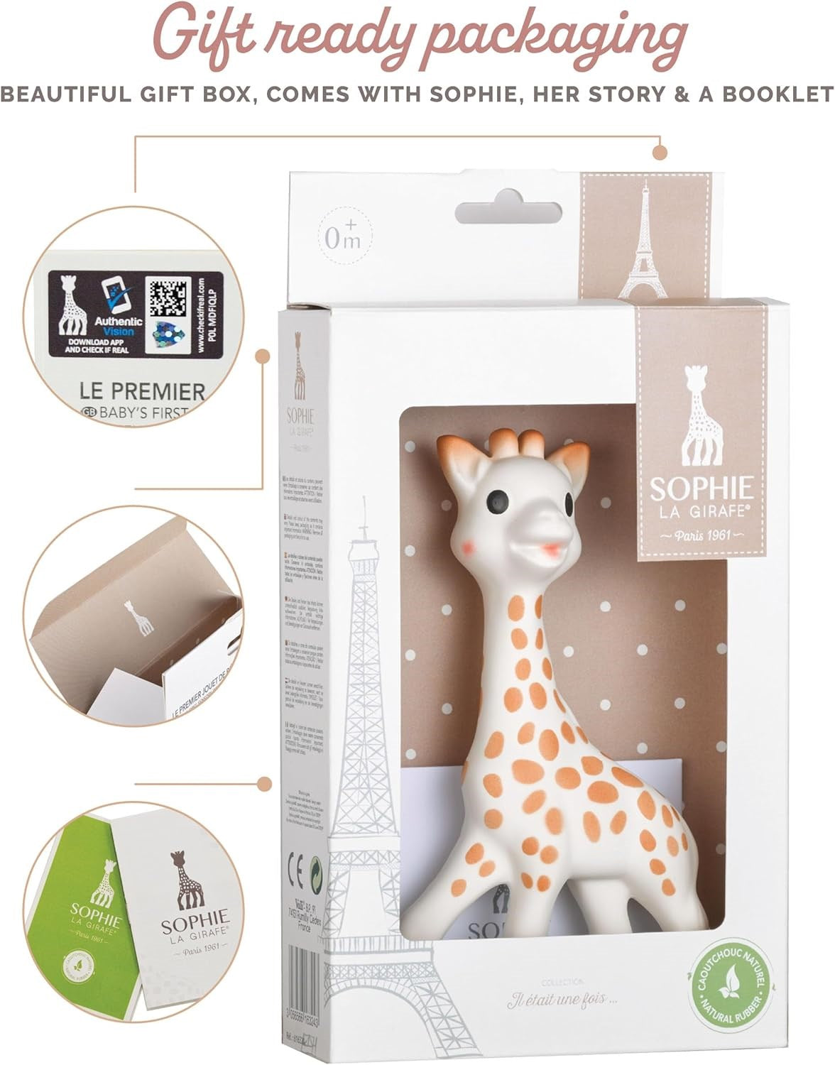 Sophie La Girafe Original Teether with Gift Box