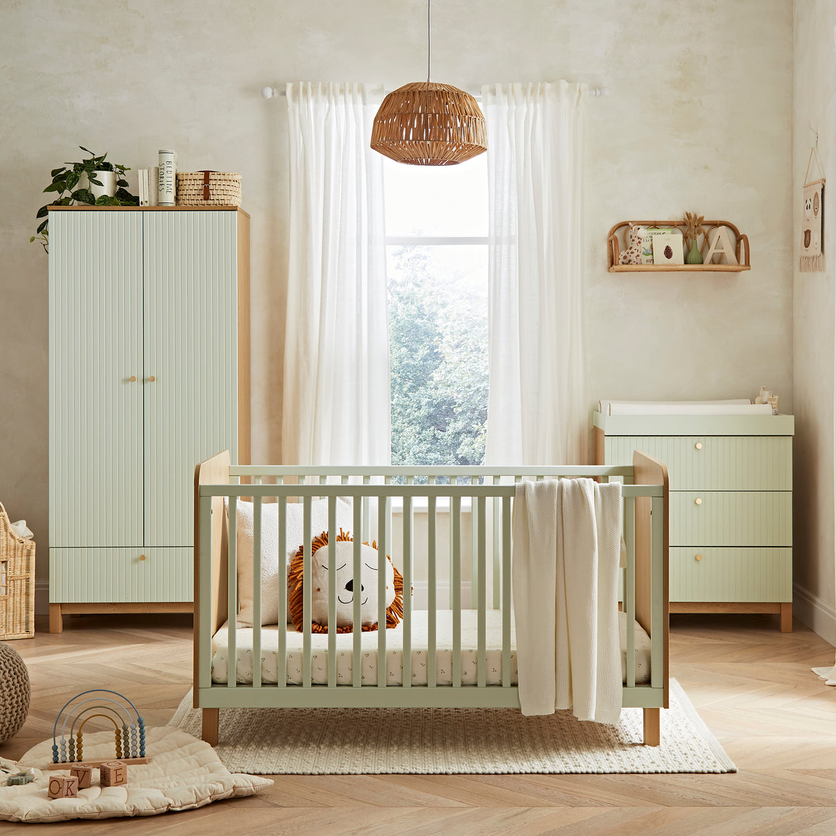 CuddleCo Remi 3 Piece Nursery Furniture Set