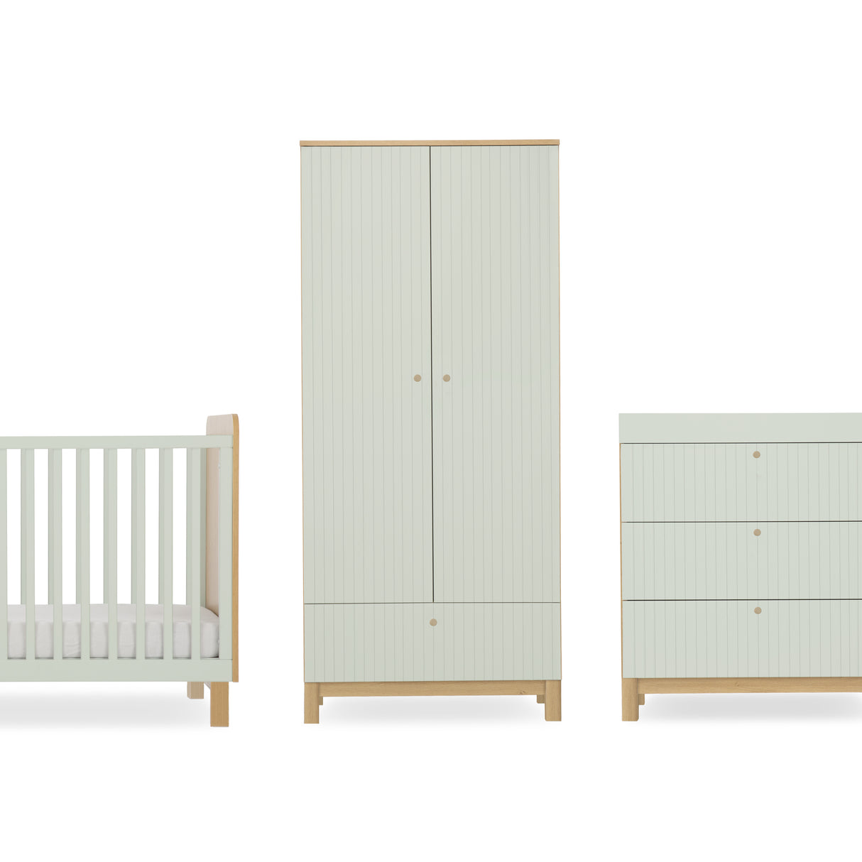CuddleCo Remi 3 Piece Nursery Furniture Set