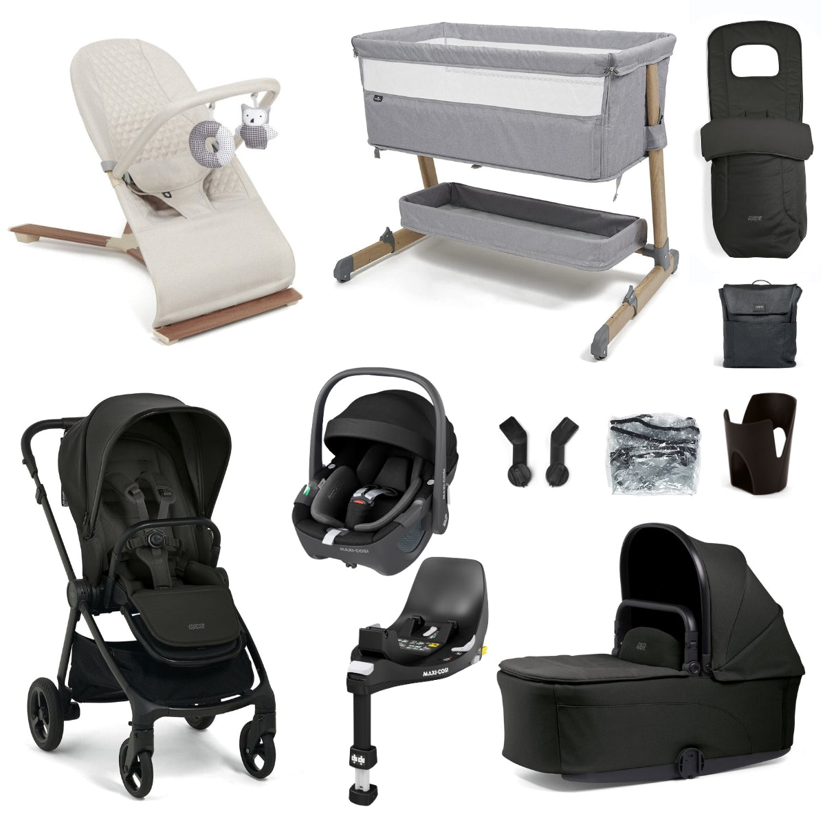 Mamas & Papas Vardo Premium 360 Travel & Nursery Bundle