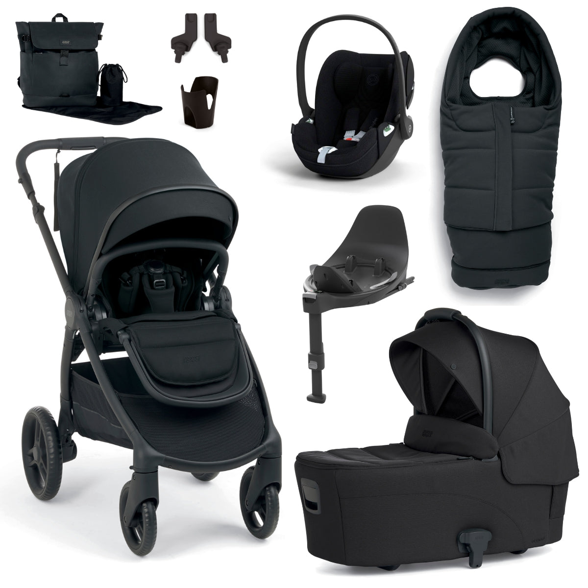 Mamas & Papas Ocarro² Travel System Bundle with Cloud T Plus