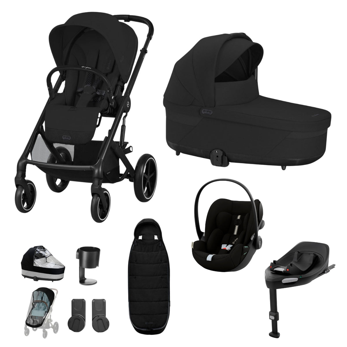 Cybex Balios S 10 Piece Travel System Bundle with Cloud G Plus
