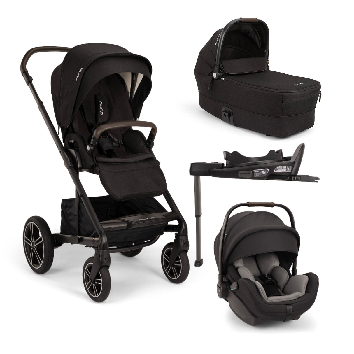 Nuna MIXX Next with ARRA Flex & Base Curv Travel System