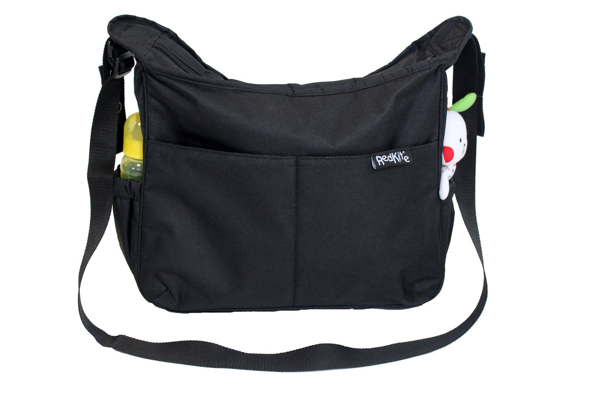 Red Kite Messenger Bag - Black