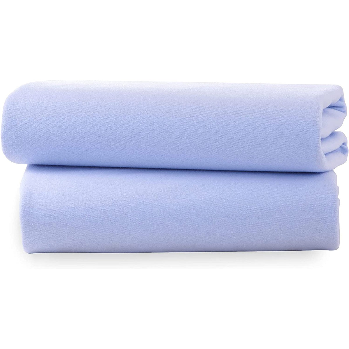 Clair De Lune 2 Cotton Jersey Fitted Cot Bed Sheets, 140 x 70 cm