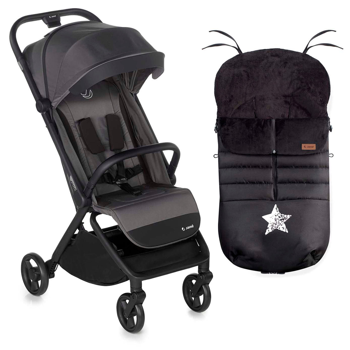 Jane Clap Luxe Pushchair & Footmuff