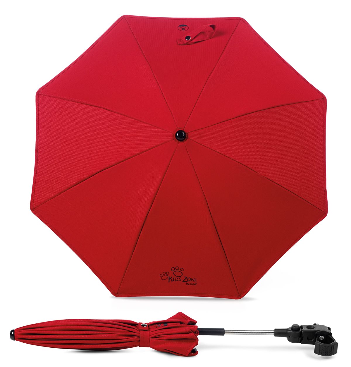Anti‑UV Sun Parasol with Universal Flex Clamp to fit Strollers, Prams & Pushchairs