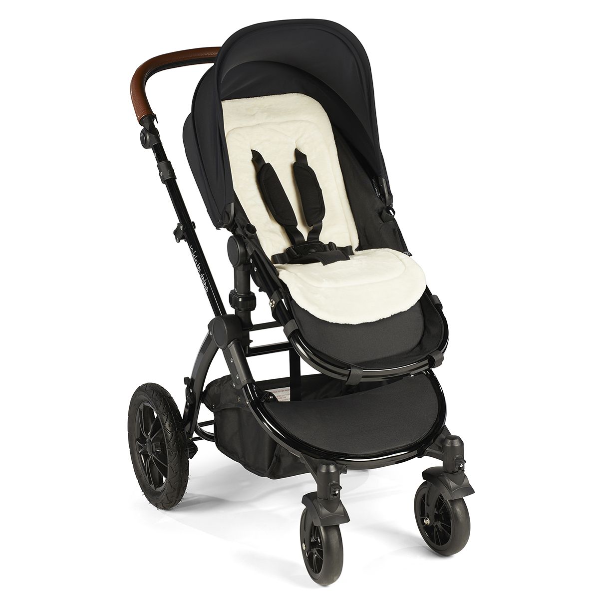 Ickle Bubba Padded Fleece Seat Liner - Cream