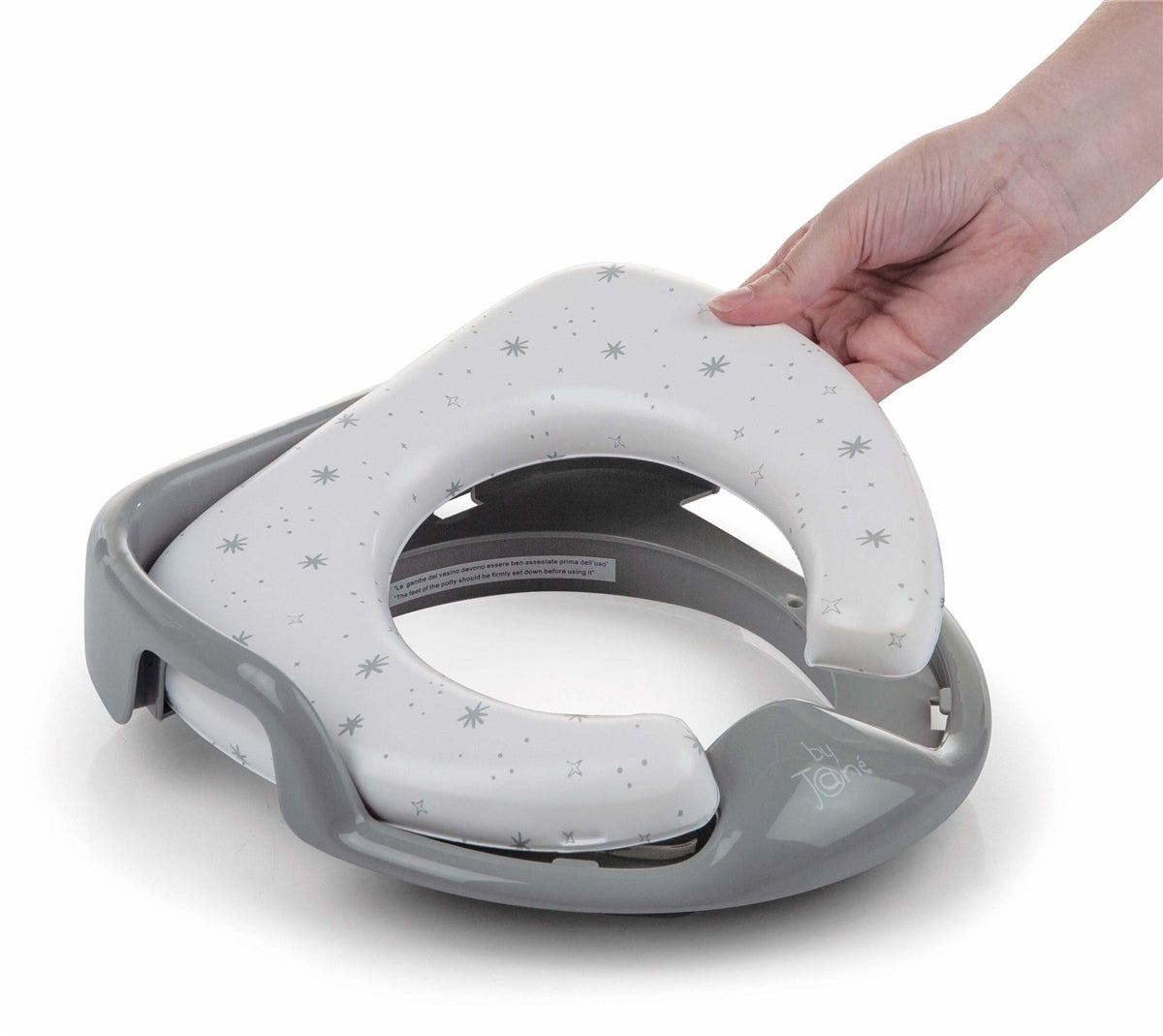 Jane Soft Toilet Adaptor with handle grips