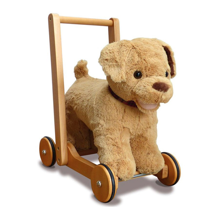 Little Bird Told Me Dexter Dog Push Along Baby Walker