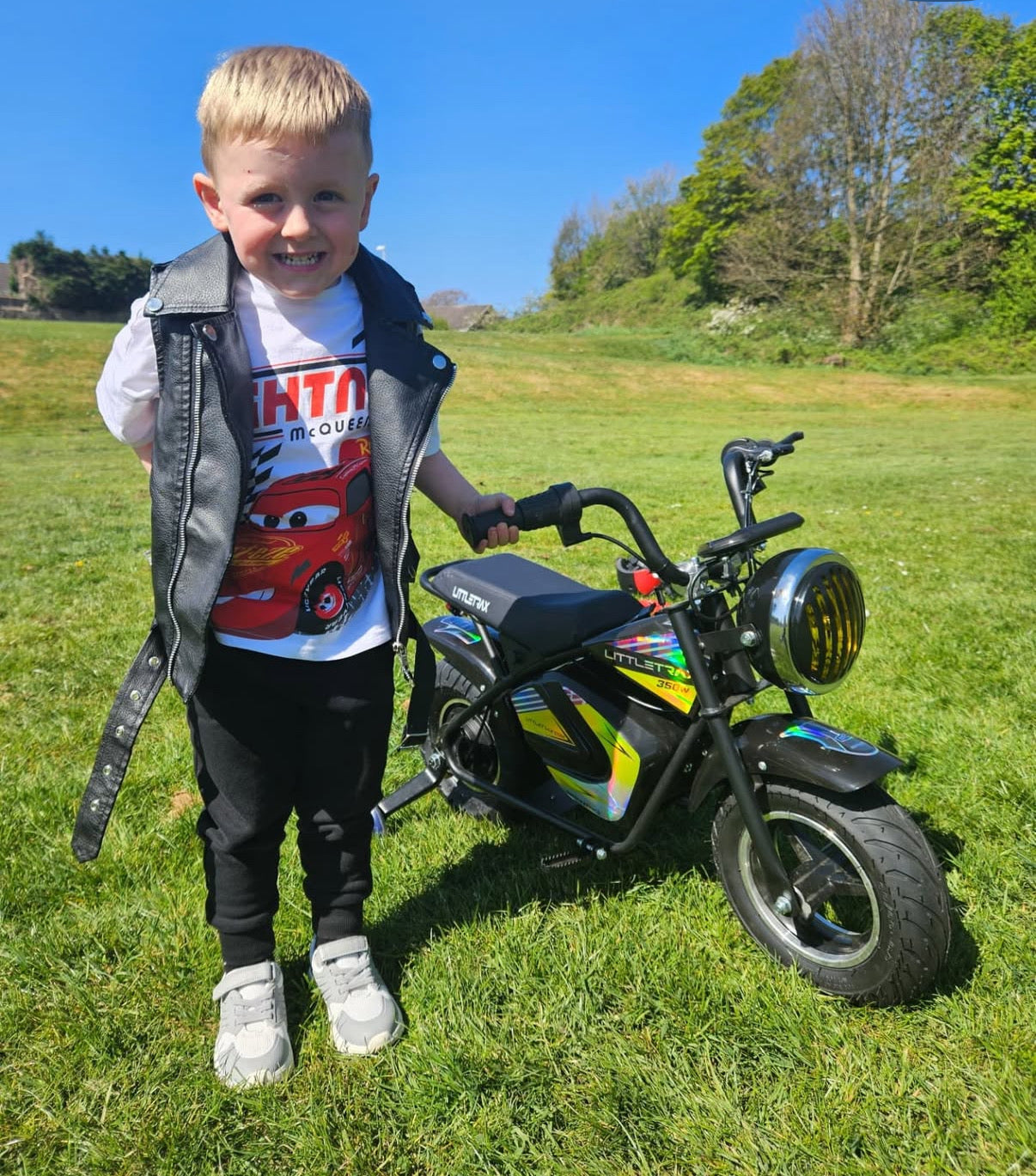 New 350w Kids Electric Bike – Ages 3 to 12+ ride on dirt bike