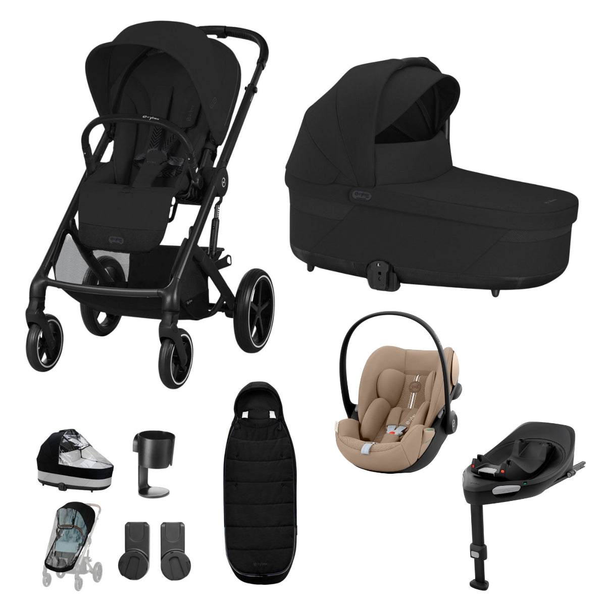 Cybex Balios S 10 Piece Travel System Bundle with Cloud G Plus