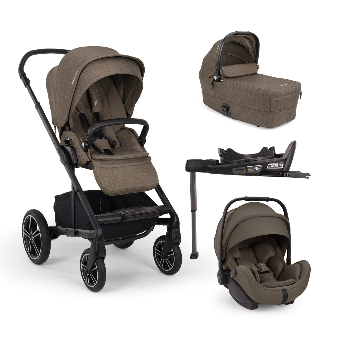 Nuna MIXX Next with ARRA Flex & Base Curv Travel System