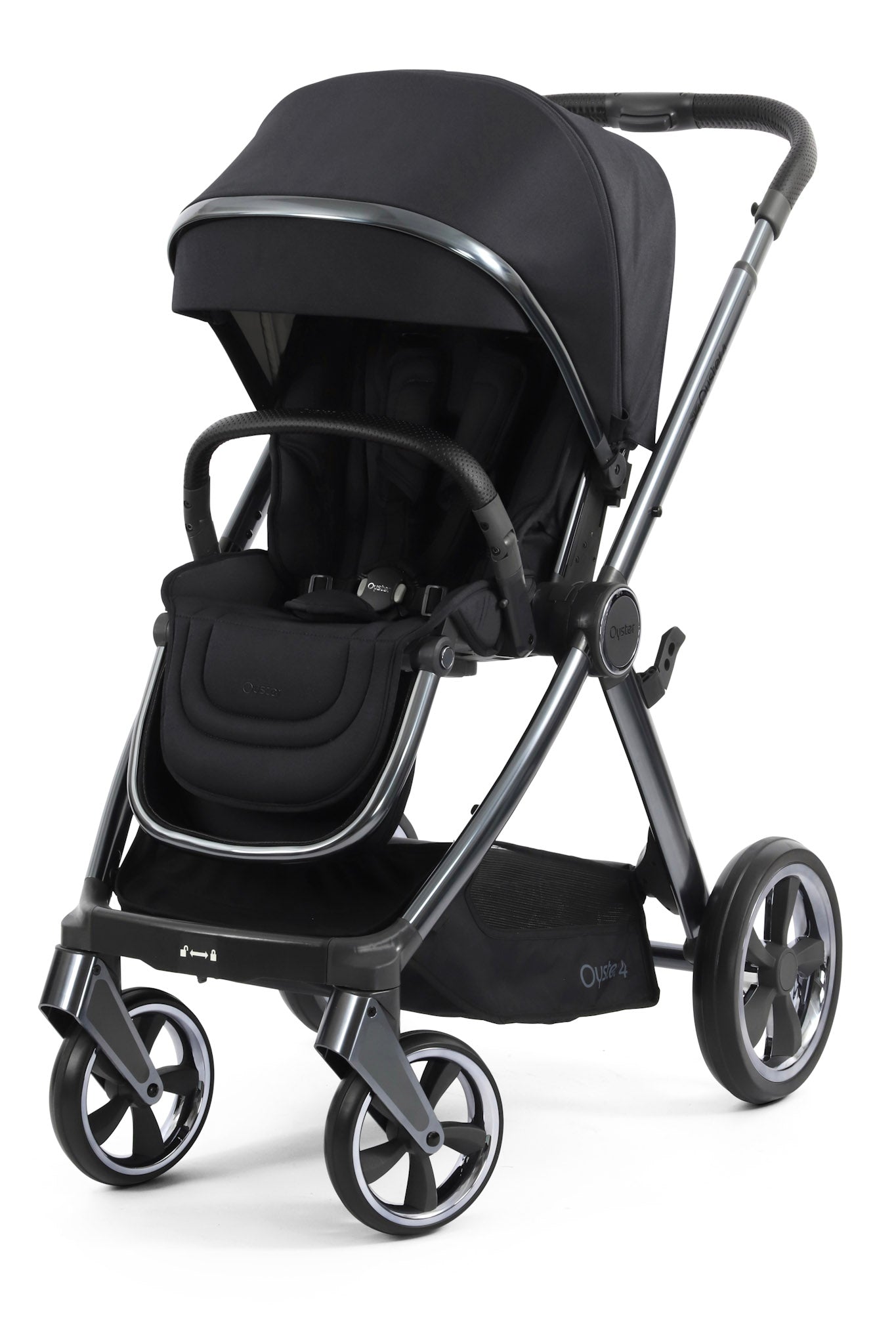 BabyStyle Oyster 4 Pram & Pushchair, Carbonite