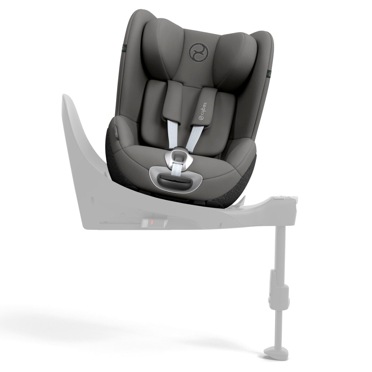 Cybex Sirona T i-Size 360 Rotating Car Seat 45-105cm, 0-4 Years, Mirage Grey (Comfort)