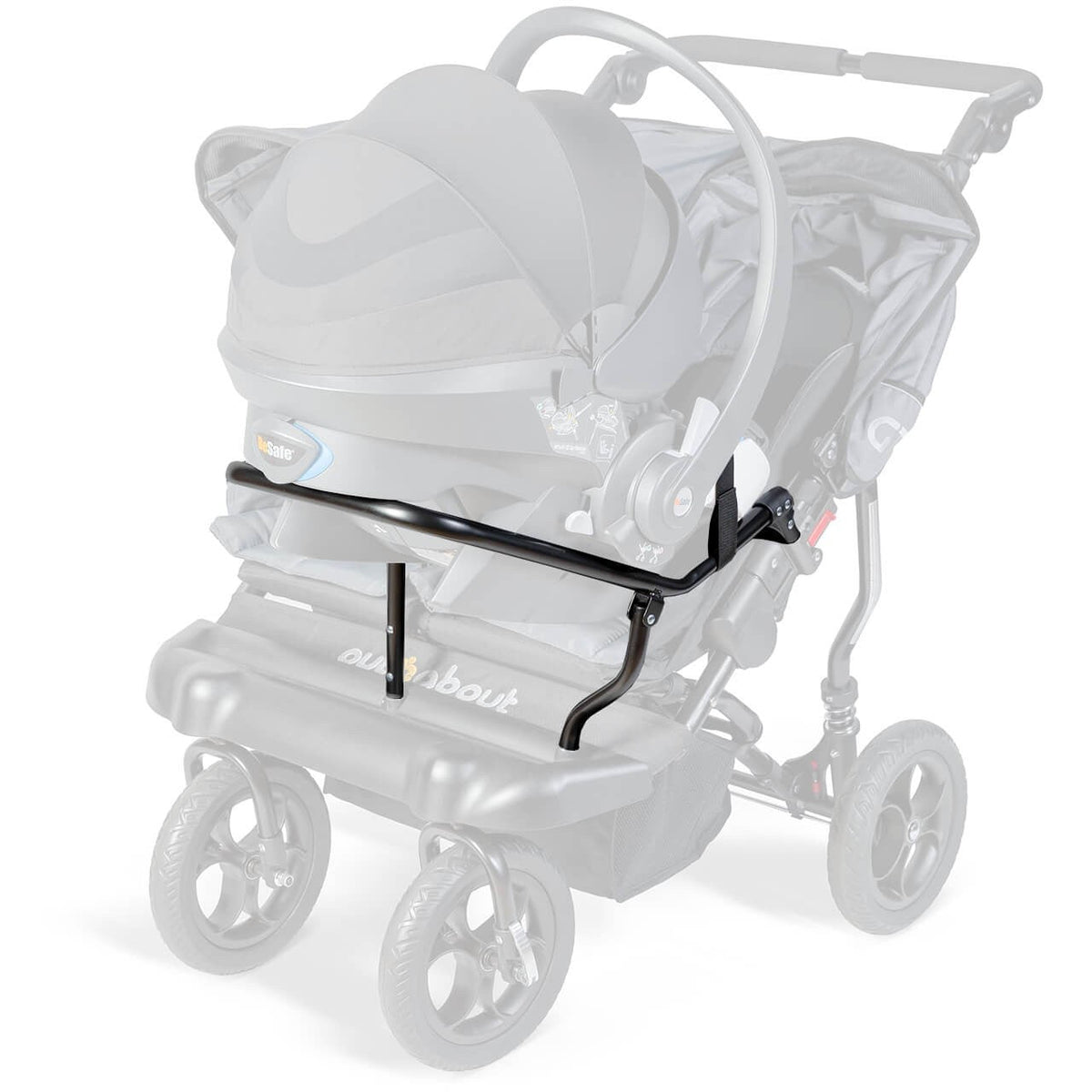 Out 'n' About GT Double Car Seat Adapter (Fits GT Double only and 1 car seat)