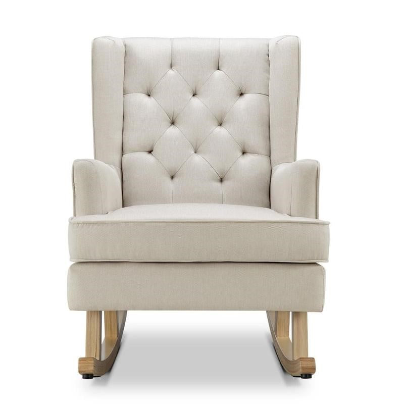 BabyLo Soothe Easy Nursing Chair & Rocker With Stool